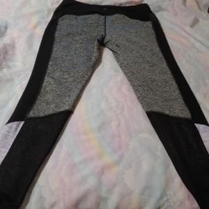 Tangerine Color Block Leggings